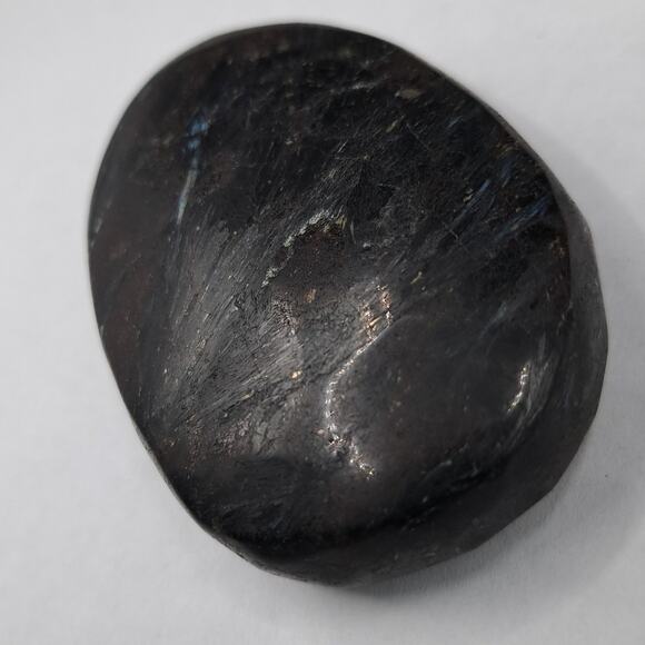 117G Natural Astrophyllite Garnet Firework Quartz Healing Palm Stone - Picture 2 of 5